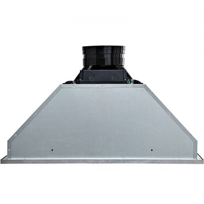 30Inch Stainless Steel BuiltIn Range Hood 800 CFM Kitchen Vent With Push Button Control LED Lights  9