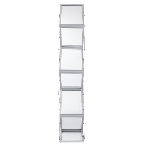 6Pocket Pop Up Aluminum Magazine Rack Lightweight Catalog Holder Stand WCarrying Bag For Trade Show 7