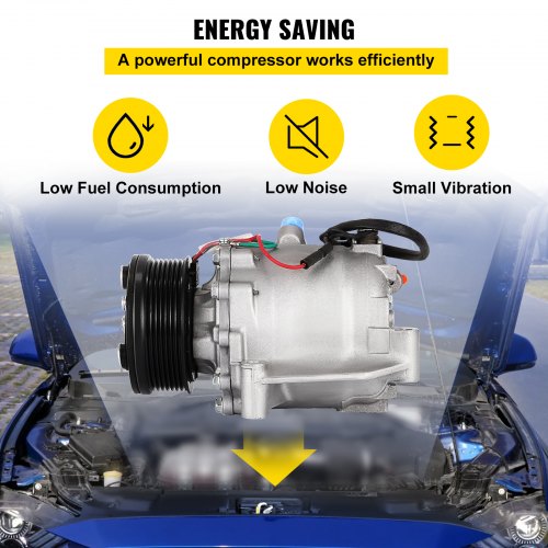 Honda Civic 18L 20062011 AC Compressor Clutch HighPerformance Aluminum Replacement For OEM Fit  Rap 4