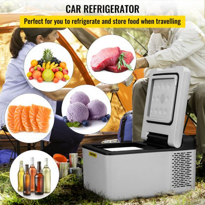 Portable Mini Freezer 468 WAPP Control 12V24V DC  110220V AC Car Compressor Fridge Cooler 2