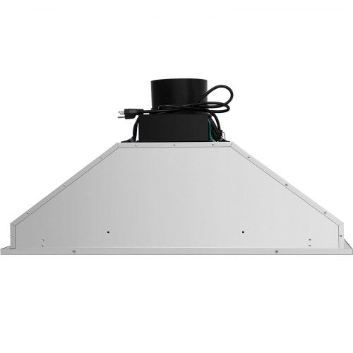 Insert Range Hood, Speed Stainless Steel Built-in Kitchen Vent with Touch & Remote Control, LED Lighting, Baffle Filters