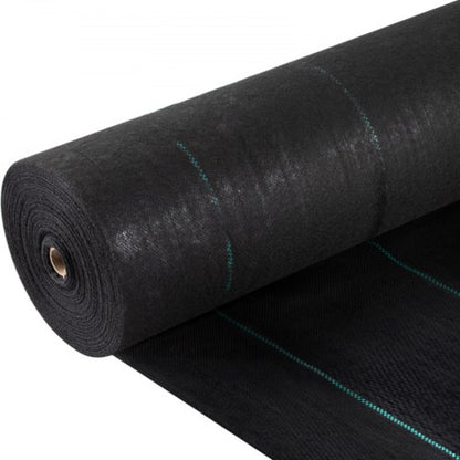 Weed Barrier Landscape Fabric, Oz Heavy Duty Woven Ground Cover, Durable PP Material, Single-Layer Design for Garden