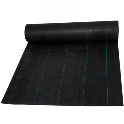 Weed Barrier Landscape Fabric, Oz Heavy Duty Woven Ground Cover, Durable PP Material, Single-Layer Design for Garden