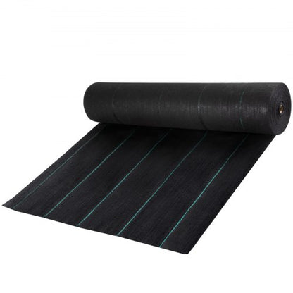 Weed Barrier Landscape Fabric, Oz Heavy Duty Woven Ground Cover, Durable PP Material, Single-Layer Design for Garden