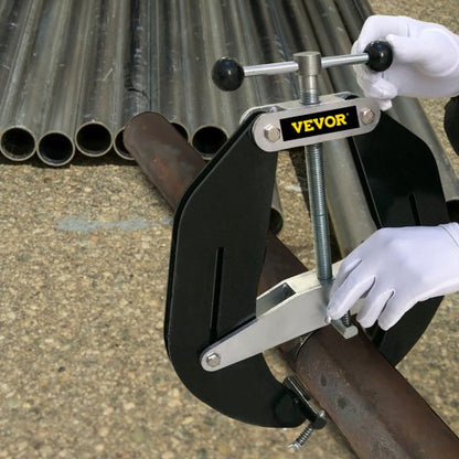 High Strength Pipe Clamp, Steel Pipe Alignment Tool with Quick Acting Screw, Ultra Clamp for Welding Fit Up, Lightweight