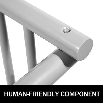 59" Length All-Steel Grid Bike Rack, 10-Bike Capacity Dual-Side Storage Stand for Garages, Streets, Yards & Bike Events