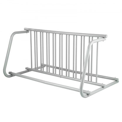 59" Length All-Steel Grid Bike Rack, 10-Bike Capacity Dual-Side Storage Stand for Garages, Streets, Yards & Bike Events