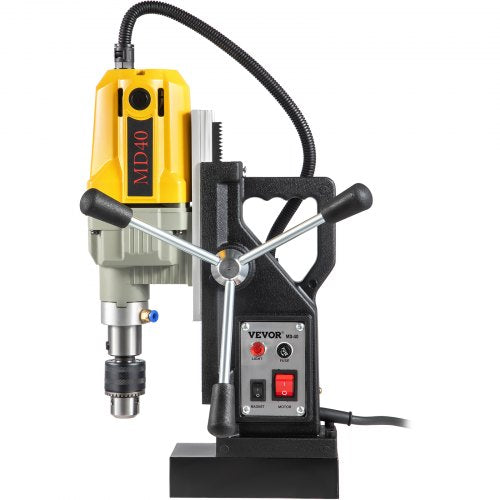 2697lbf12000N Portable Electric Mag Drill Press With 7 Bits 1100W 580 RPM Max Speed Magnetic Drilli 9
