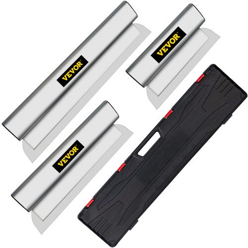 Drywall Skimming Blade Putty Knife Combo 101624in Finishing Trowel Tool Set With Stainless Steel Bl 1