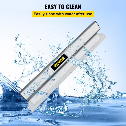 40 European Stainless Steel Construction Knife Aluminum Blade Profile Smoothing Knockdown Spatula F 6