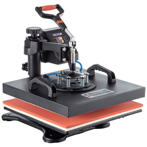 5 In 1 Heat Press 15 X 15 Digital Clamshell Sublimation Machine For DIY Mug Cap Plate  TShirt Trans 8