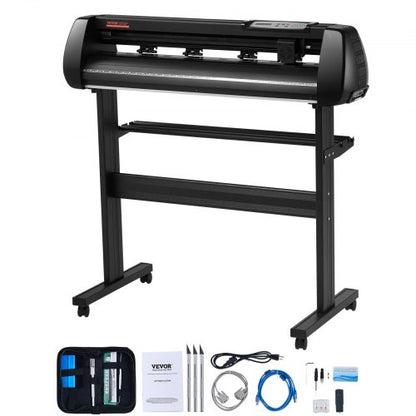 34 Bluetooth Vinyl Cutter Machine Professional Cutting Plotter With Steel Roller Shaft Sign Master  1