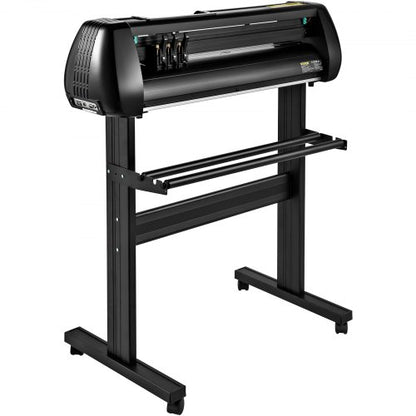 28in Bluetooth Vinyl Cutter Machine 400in10m Steel Roller Shaft SignMaster Software Adjustable Spee 9