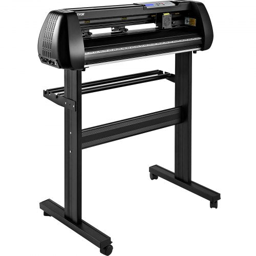 28in Bluetooth Vinyl Cutter Machine 400in10m Steel Roller Shaft SignMaster Software Adjustable Spee 8