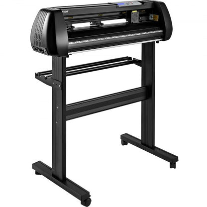 28in Bluetooth Vinyl Cutter Machine 400in10m Steel Roller Shaft SignMaster Software Adjustable Spee 8