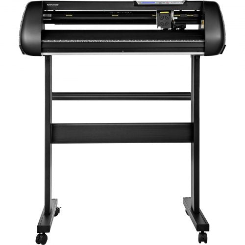28in Bluetooth Vinyl Cutter Machine 400in10m Steel Roller Shaft SignMaster Software Adjustable Spee 10