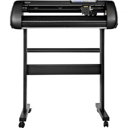 28in Bluetooth Vinyl Cutter Machine 400in10m Steel Roller Shaft SignMaster Software Adjustable Spee 10
