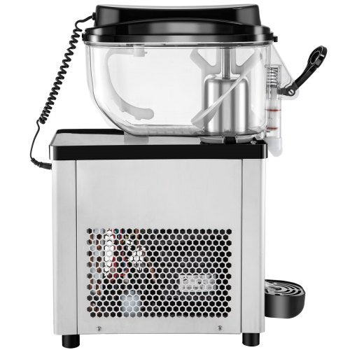 6L16 Gal Commercial Slushy Machine 300W Stainless Steel Frozen Drink Maker Makes 25 Cups  Perfect F 8