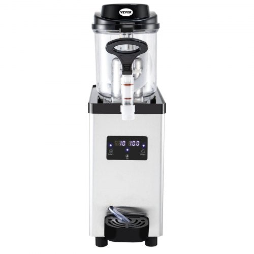 6L16 Gal Commercial Slushy Machine 300W Stainless Steel Frozen Drink Maker Makes 25 Cups  Perfect F 9