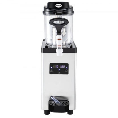 6L16 Gal Commercial Slushy Machine 300W Stainless Steel Frozen Drink Maker Makes 25 Cups  Perfect F 9
