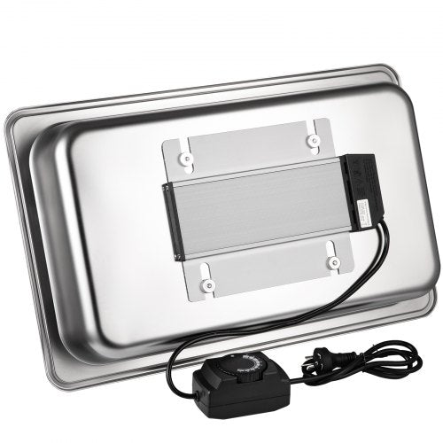Commercial Food Warmer 95 Qt Stainless Steel Bain Marie Buffet Steamer With Lid FullSize 1 Pot Stea 9
