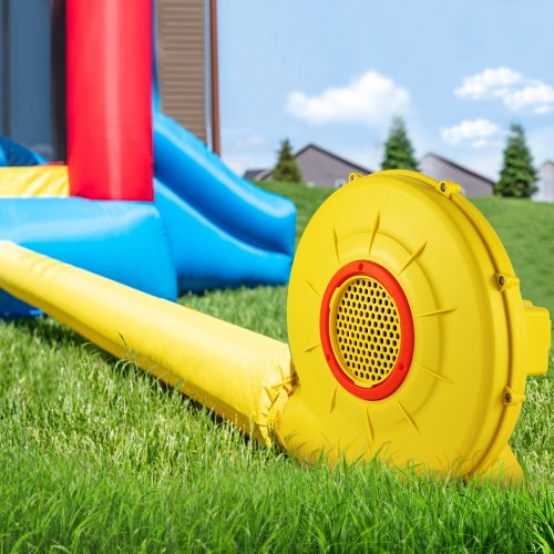 450W 0.6HP Inflatable Blower, Powerful & Portable Bounce House Blower for Bouncy Castles & Jump Slides