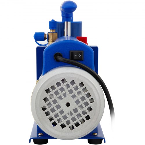 5 CFM 13 HP Single Stage Rotary Vane Vacuum Pump  5 Gallon Chamber Kit HeavyDuty 110V HVAC Air Tool 9