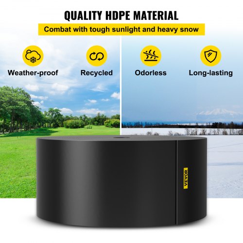 80 Ft Black Landscape Edging 10 Inch Depth Recycled HDPE Coiled Terrace Board Flexible Bender Borde 4