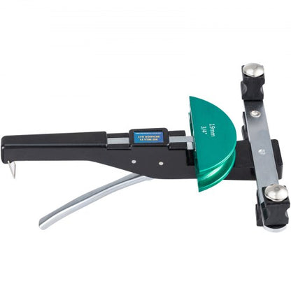 Premium Copper Pipe Bender Kit, Ratcheting Tube Bender with Color Dies, Forward & Reverse Bend for Copper & Aluminum