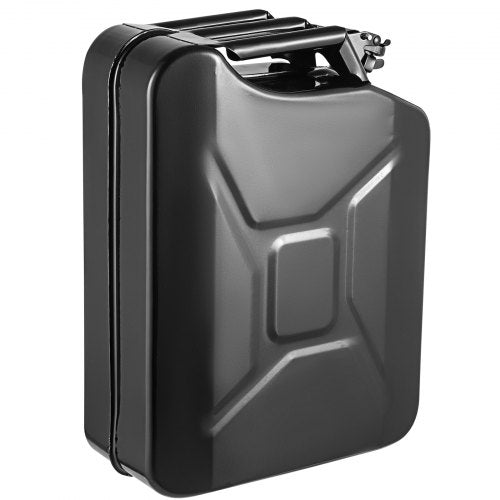 Portable Jerry Fuel Can, Rustproof & Heat-Resistant Steel Gas Can with Flexible Spout System for Cars, Trucks