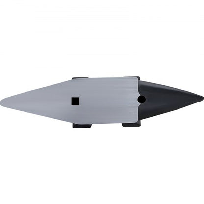Premium Cast Steel Single Horn Anvil, Rugged Blacksmith Round Horn with Large Flat Countertop & Stable Base