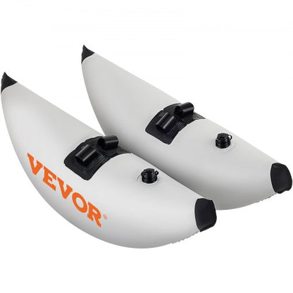 Nflatable Kayak Stabilizer System 2 PCS PVC Outrigger Floats With Adjustable Sidekick Arms Rod For  1