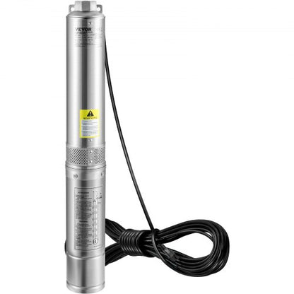 Deep Well Submersible Pump Head Stainless Steel Water Pump for Industrial Irrigation Home Use