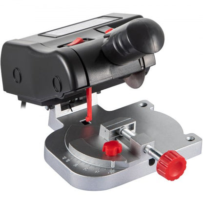 Benchtop Miter Saw With Two Blades Adjustable Cut For Copper Aluminum Wood And Zinc 6