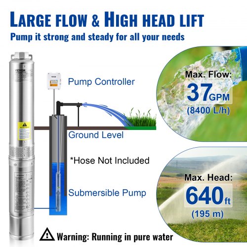 Deep Well Submersible Pump Head Industrial Irrigation Water Pump 7