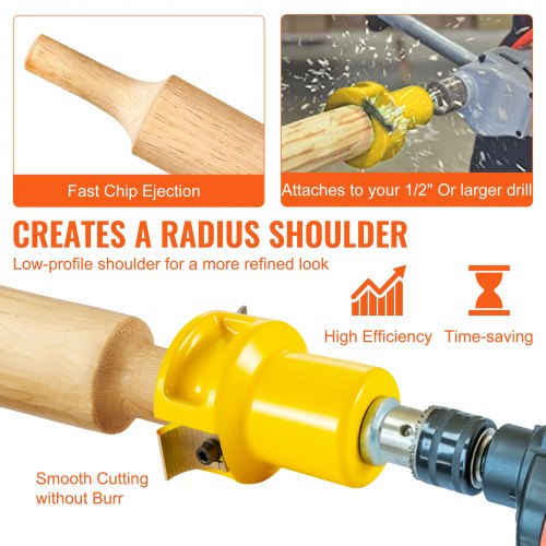 Premium Tenon Cutter Aluminum  Steel Log Furniture Cutter Commercial Woodworking Tool For Home DIY  6