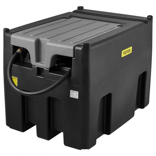 Portable Diesel Tank With Pump PE Diesel Fuel Tank High GPM Flow Rate Rubber Hose For Easy Fuel Tra 10