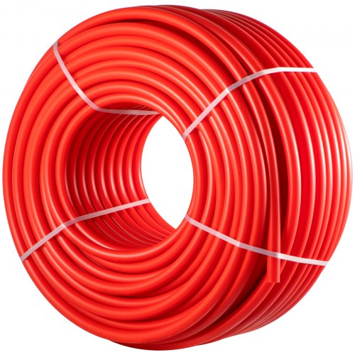 Non Oxygen Barrier Red PEX Pipe PEX Tubing Flexible PEX Water Line For Plumbing Radiant Heating RV  8