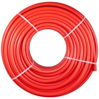 Non Oxygen Barrier Red PEX Pipe PEX Tubing Flexible PEX Water Line For Plumbing Radiant Heating RV  9