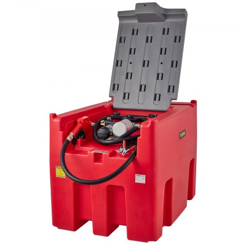 Portable Diesel Tank High GPM Flow Rate And Electric Transfer Pump PE Fuel Tank For Convenient Tran 8