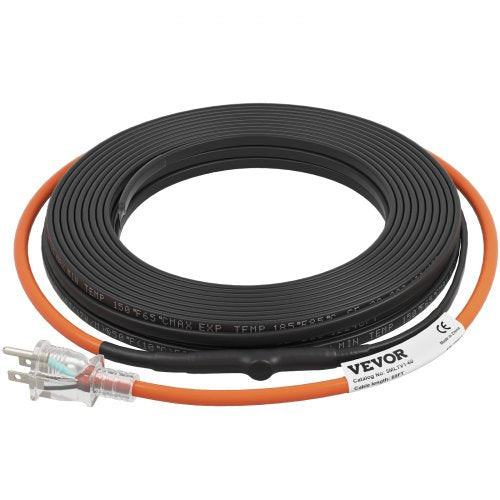 SelfRegulating Pipe Heating Cable Heat Tape For Pipes Freeze Protection 6