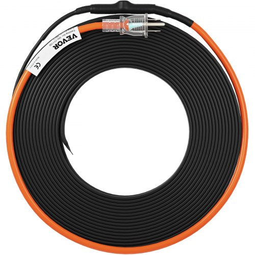 SelfRegulating Pipe Heating Cable Freeze Protection PVC Hose Metal Plastic Pipe Protector Builtin T 7