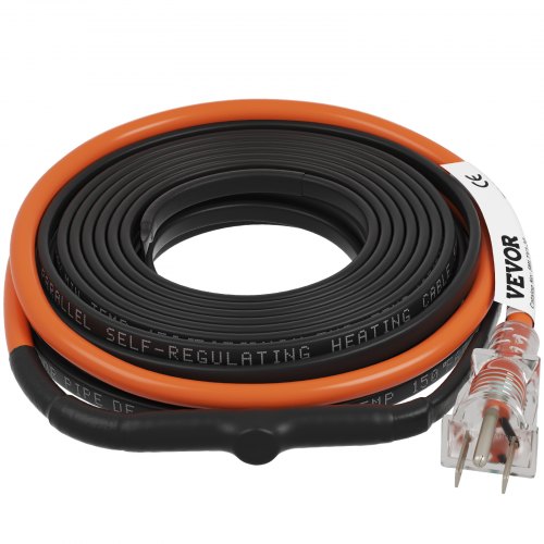 SelfRegulating Pipe Heating Cable Heat Tape Protects Metal And Plastic Pipes From Freezing 6