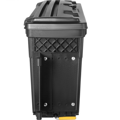 Lockable Truck Bed Storage Box, Waterproof ABS Wheel Well Tool Box with Password Padlock for Dodge Ram