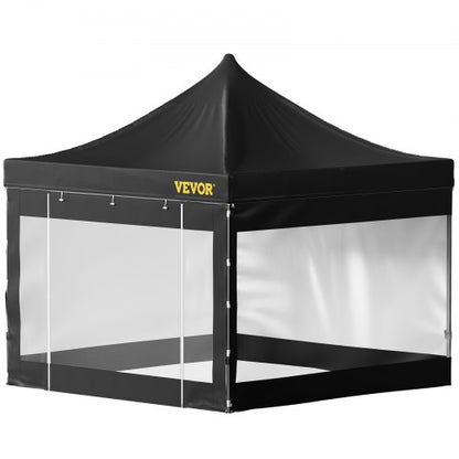 Outdoor Patio Gazebo Pop Up Canopy Tent, Waterproof, UV Resistant Shelter with Removable Sidewalls & Roller Bag