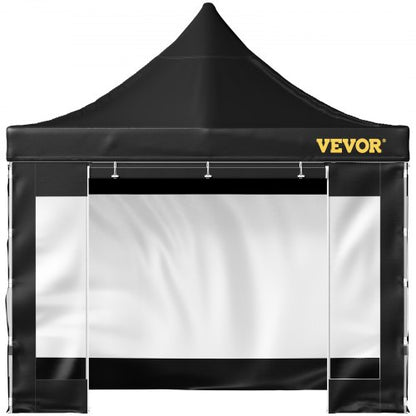 Outdoor Patio Gazebo Pop Up Canopy Tent, Waterproof, UV Resistant Shelter with Removable Sidewalls & Roller Bag