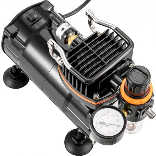 Professional Airbrush Set with Compressor, Dual-Action Multi-Purpose Gravity Feed Airbrushing Kit for Painting