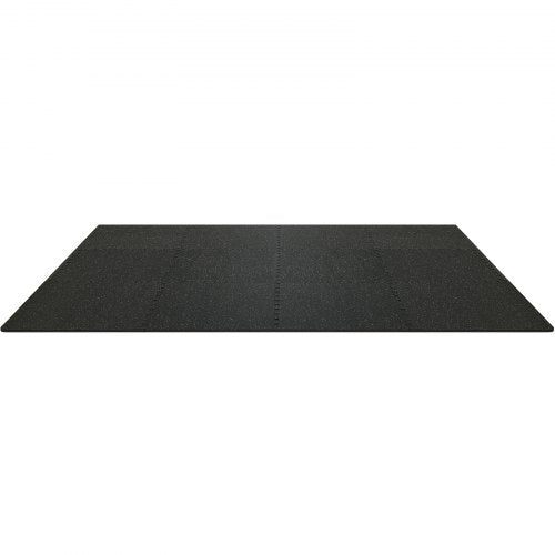 Interlocking Gym Floor Mats Thick, EVA Foam with Rubber Top, Waterproof Puzzle Exercise Flooring for Gym, Home, Garage