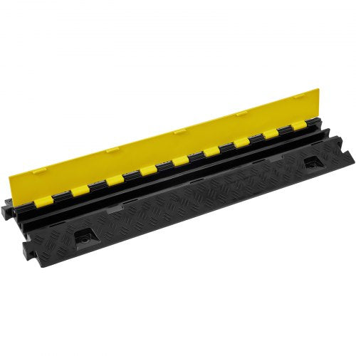 Heavy-Duty Channel Cable Protector Ramp Load TPU Wire Cable Cover Ramp, Durable Cord & Hose Management