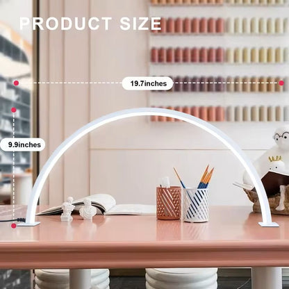 U Shaped LED Desk Lamp Dimmable Eye Protection Light